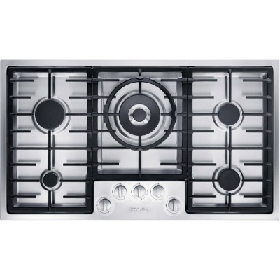 Miele km 2354 g 90 cm Gaskochfeld Edelstahl