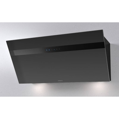 Airforce v4  Wall mounted hood vent 90cm black glass