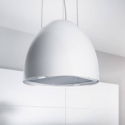 Airforce New Moon  Island hood vent circular 45cm white