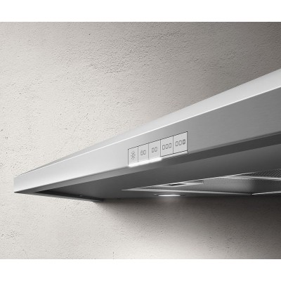 Elica Acuta hotte d'angle 100 cm en acier inoxydable