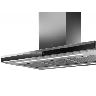 Elica Adèle hotte îlot 90 cm acier inoxydable
