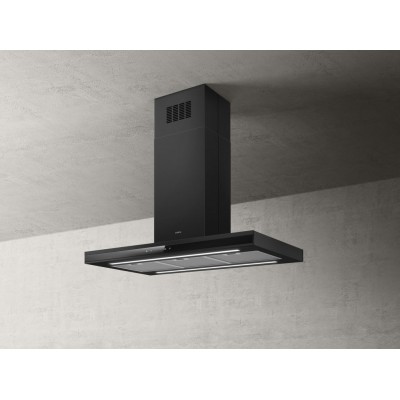 Elica Adèle hotte îlot 90 cm noir