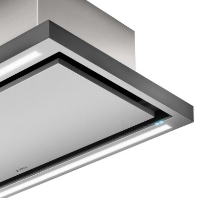 Elica Cloud Seven hotte filtrante de plafond 90 cm en acier inoxydable