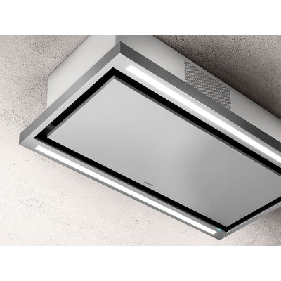 Elica Cloud Seven hotte filtrante de plafond 90 cm en acier inoxydable