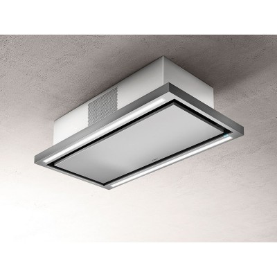 Elica Cloud seven ceiling extractor hood 90 cm stainless steel