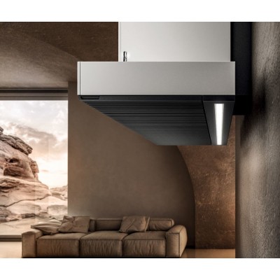 Elica Haiku wall hood 120 cm krion white