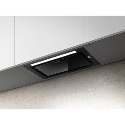 Elica Hidden 2.0 hotte sous meuble encastrable 60 cm verre noir