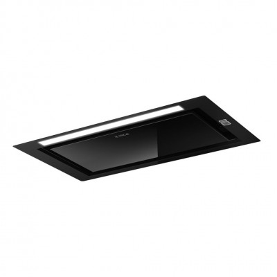 Elica Hidden 2.0 Einbau-Unterschrankhaube 80 cm, schwarzes Glas