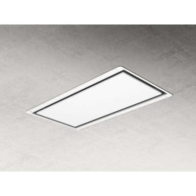 Elica Hilight-X campana de techo empotrada 100 cm h 30 blanco