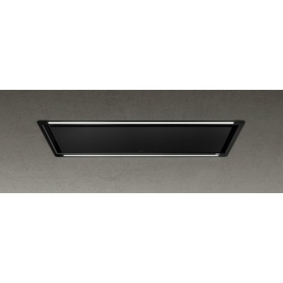 Elica Hilight-X  Hotte encastrable plafond 100 cm h 30 noir