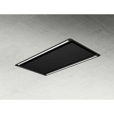 Okap sufitowy do zabudowy Elica Hilight-X 100 cm h 30 czarny