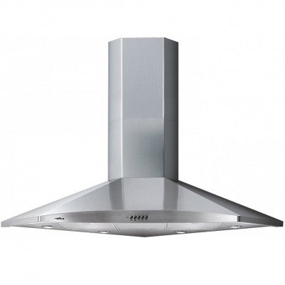 Campana rinconera de pared Elica Hydra 100 cm acero inoxidable