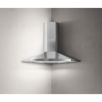 Elica Hydra corner wall hood 100 cm stainless steel