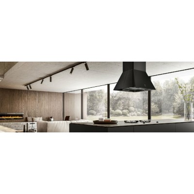 Elica Ikona hotte îlot 60 cm noir