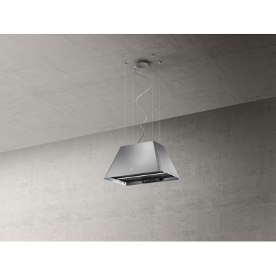 Elica Ikona hotte îlot lumineuse 60 cm acier inoxydable