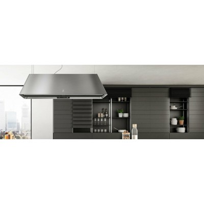 Elica Ikona maxxi pure cappa isola 120 cm acciaio inox