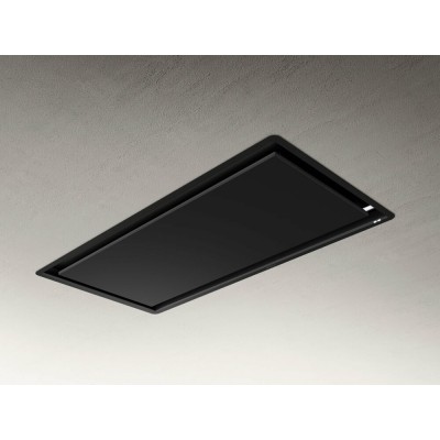 Elica Illusion hotte de plafond encastrable 100 cm h 30 noir