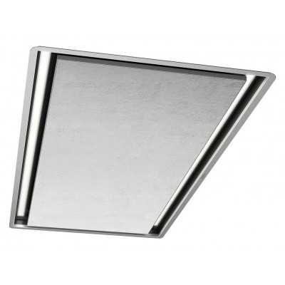 Einbau-Deckenhaube Elica Illusion Farbe 100 cm H 30 Edelstahl + abdeckbare Platte