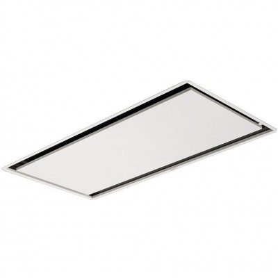 Elica Illusion cappa incasso soffitto 100 cm h 16 bianco