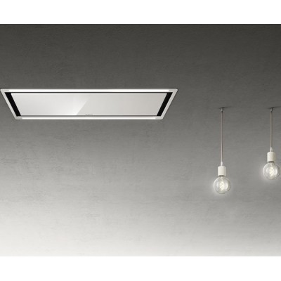 Elica Illusion cappa incasso soffitto 100 cm h 16 bianco