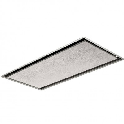 Einbau-Deckenhaube Elica Illusion Farbe 100 cm H 16 Edelstahl + abdeckbar
