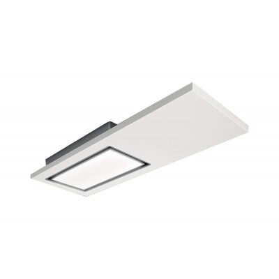 Elica Lullaby extractor hood ceiling 120 cm white wood