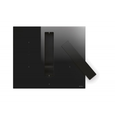 Elica Nikolatesla fit bl/a/72 Induktionskochfeld, integrierte Dunstabzugshaube, 70 cm, schwarzes Glas