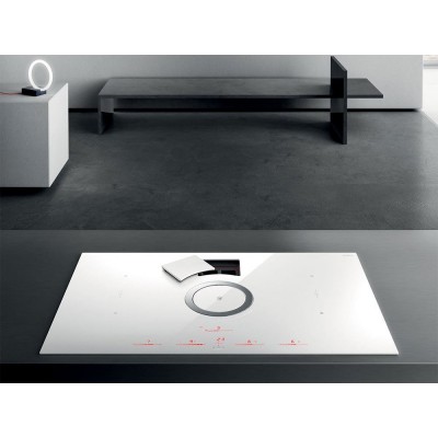 Elica Nikolatesla switch wh/a/83 induction hob integrated hood 80 cm white