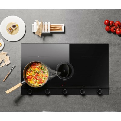 Elica Nikolatesla Unplugged bl/a/90  plaque de cuisson à induction hotte intégrée 90 cm