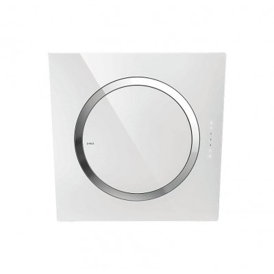 Elica Om air  Wall mounted hood vent inclined 75 cm white glass