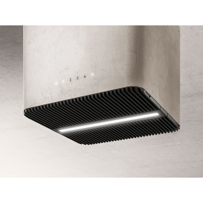 Elica Pix cappa sospesa isola - parete 42 cm cemento