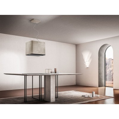 Elica Pix Hänge-Inselhaube – Wand 42 cm Beton
