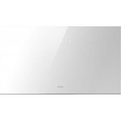 Elica Plat  Wall mounted hood vent 55cm white glass