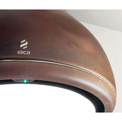 Elica Shining hängende Inselhaube 50 cm Rost