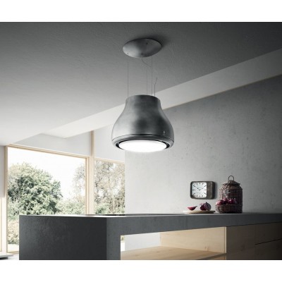 Hotte îlot suspendue Elica Shining 50 cm peltrox