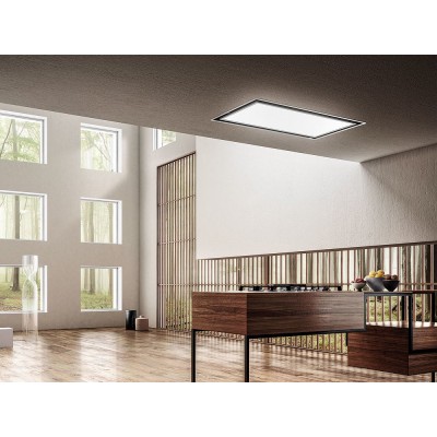 Okap sufitowy Elica Skydome 100 cm wys. 16 cm biały