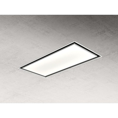 Elica Skydome campana de techo 100 cm h 16 cm blanco