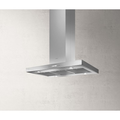 Elica Spot plus Insel-Inselhaube 90 cm Edelstahl