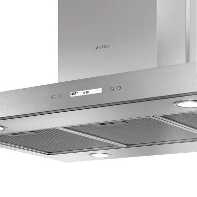 Elica Spot plus Insel-Inselhaube 90 cm Edelstahl