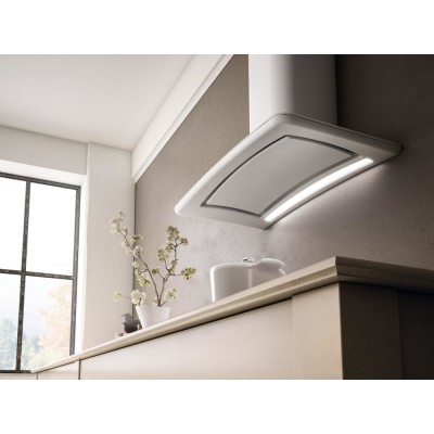 Elica Sweet wall hood + chimney extension 85 cm white