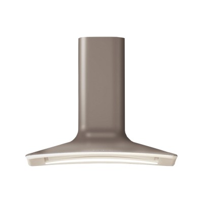 Elica Sweet campana extractora + extensión chimenea 85 cm gris tórtola