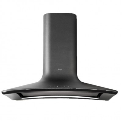 Elica Sweet  Wall mounted hood vent + fireplace extension 85 cm cast iron