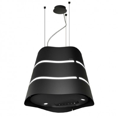 Elica Wave ux  Campana de isla suspendida 51cm negro