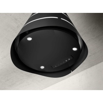 Elica Wave ux hängende Inselhaube 51 cm schwarz