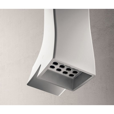 Elica Ye wh/a/66 hotte îlot 66 cm cristalplant blanc
