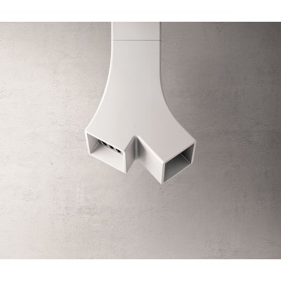 Elica Ye wh/a/66 hotte îlot 66 cm cristalplant blanc