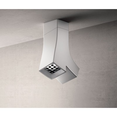 Elica Ye wh/a/66 hotte îlot 66 cm cristalplant blanc