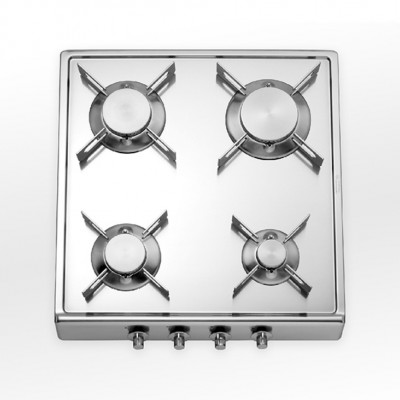 Alpes inox r 50/4g  Free-standing flippable gas stove 50cm steel