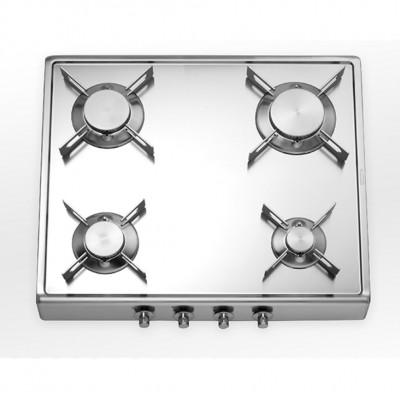 Alpes inox r 60/4g  Free-standing flippable gas stove 60cm steel
