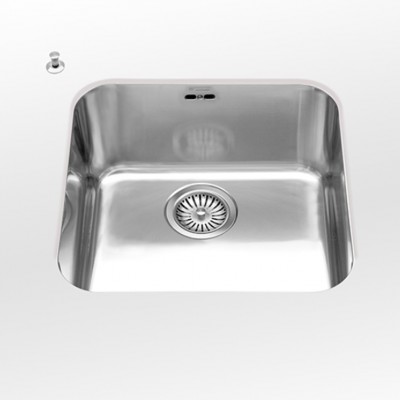 Alpes inox vs 40/40-c lavello vasca sottopiano 40 cm acciaio inox